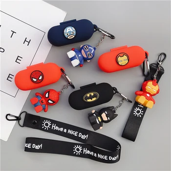 

DIY 3D Silicone Case for Huawei FreeBuds for Honor Flypods Lite Youth Version Earphone Protect Cover Decor with Lanyard Hook