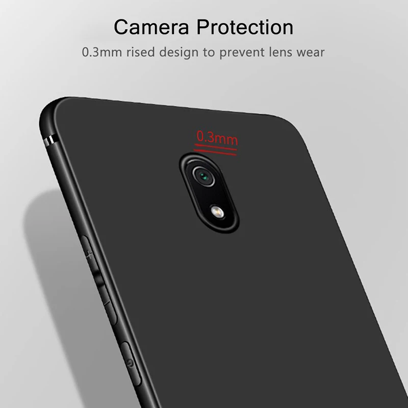 Чехол для телефона Redmi 8A чехол мягкий ТПУ силиконовый бампер Fundas ультра тонкая