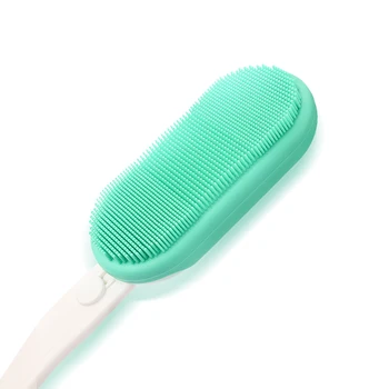 

Sonic Electric Bath Brush Vibration Massage Silicone Bath Long Handle Soft Brush Bath Back Artifact Skin Brush