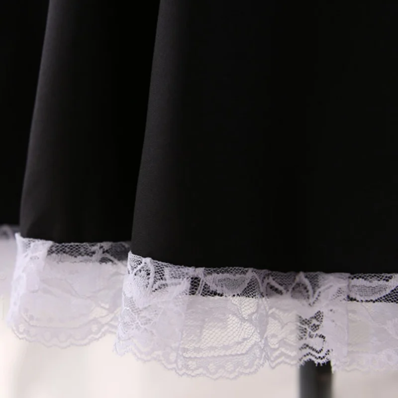 Новинка 2019, самый продаваемый сексуальный комплект нижнего белья для косплея, кружева, любовь, сексуальный костюм горничной #2019.8.12
