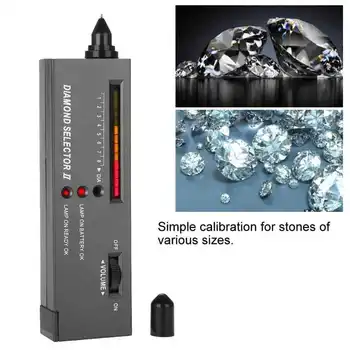 

Hardness Tester Portable LED Audio Diamond Tester Jewelry Jewelry Gem Gemstone Selector Precision Tool Force Analyzer