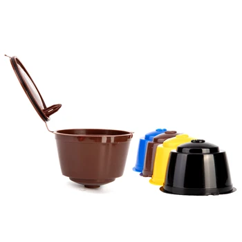 

3pcs/pack use 150times Dolce Gusto Coffee Capsule Plastic Capsule Refillable Reusable Compatible with Nescafe Dolce Gusto refill