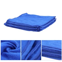 10 шт. полотенце из микрофибры для мытья автомобиля тряпка Абсорбирующая Ткань детализация полотенце s Авто уход за автомобилем чистящие салфетки мягкое чистящее полотенце