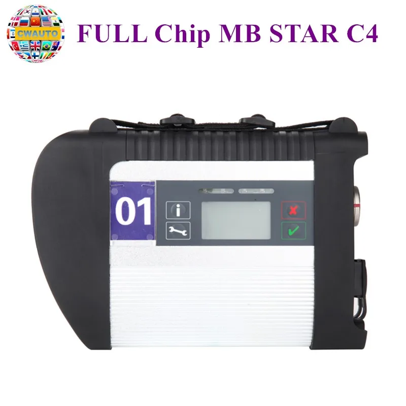 MB Star C4 SDconnect диагностический автоматический мультиплексор полный чип Поддержка