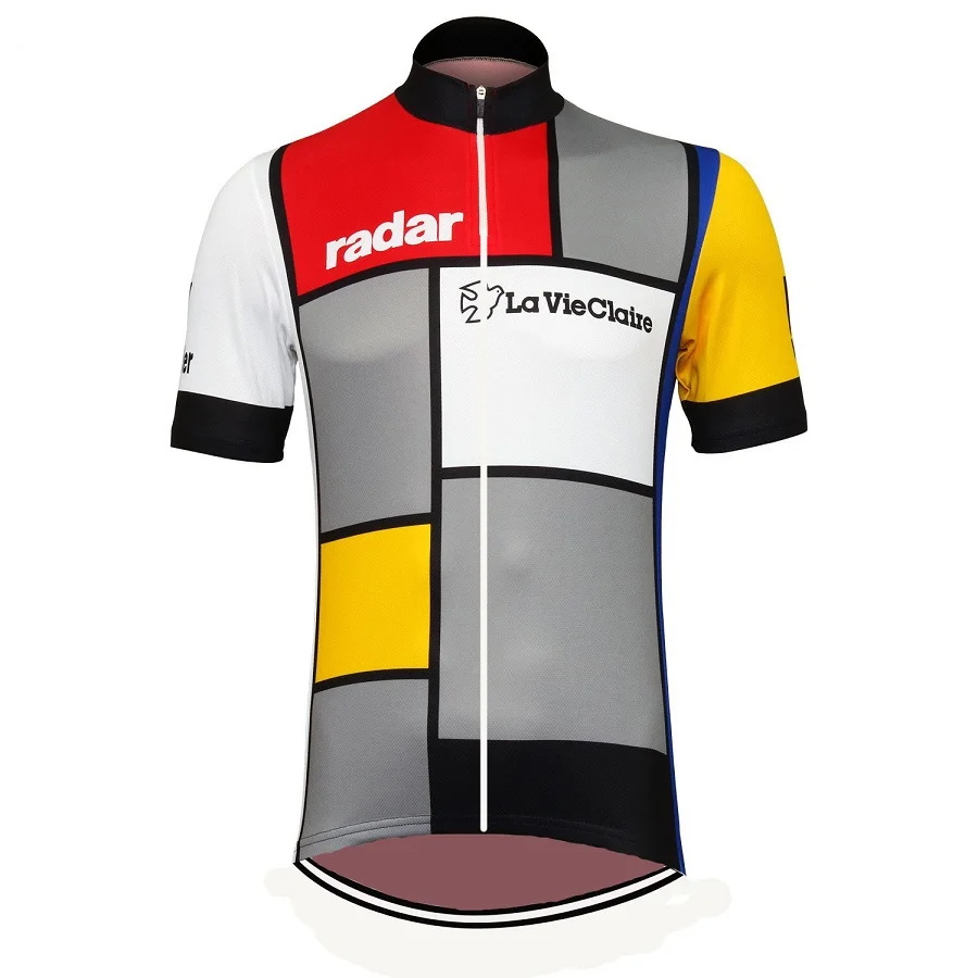 Ретро Велоспорт Джерси для езды ropa ciclismo для мужчин с коротким рукавом Классическая одежа для велоспорта активного отдыха спортивная одежда для велоспорта Джерси MTB - Цвет: style photos