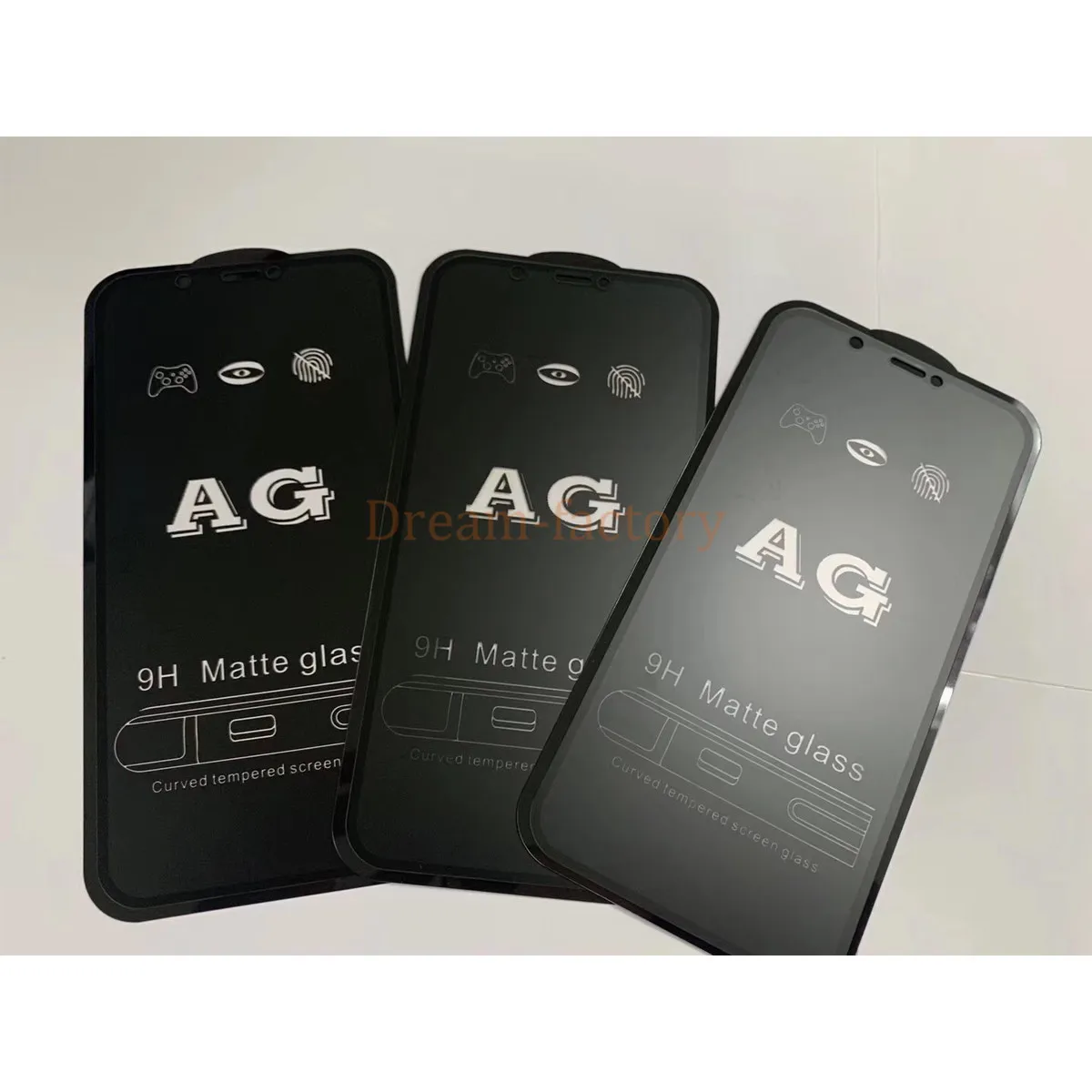 

100pcs AG Protector Glass For iPhone 11 Pro MAX X XS MAX XR Screen Protector For iPhone 8 7 6 6s Plus AG Scrub Tempered Glass