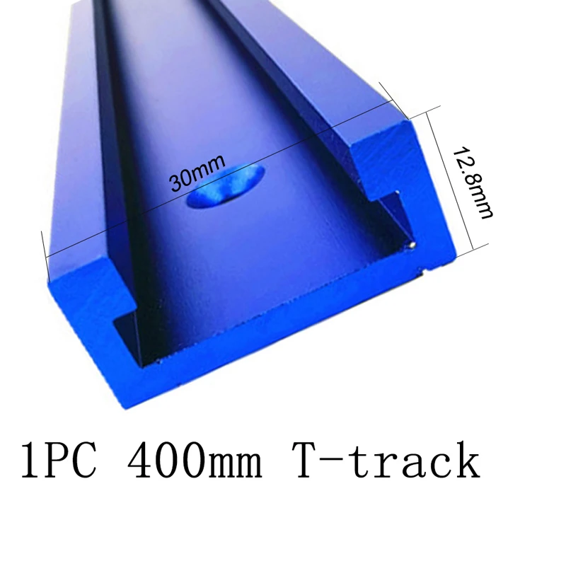 1 шт. алюминиевый сплав Т-треки слот Торцовочная дорожка и Торцовочная планка слайдер стол пила Торцовочная штанга для деревообработки инструменты DIY - Цвет: 400mm
