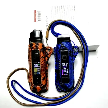 

Leather case for Smok RPM 40w or VOOPOO vinci 40w pod mod kit vape protect cover skin sleeve wrap with lanyard