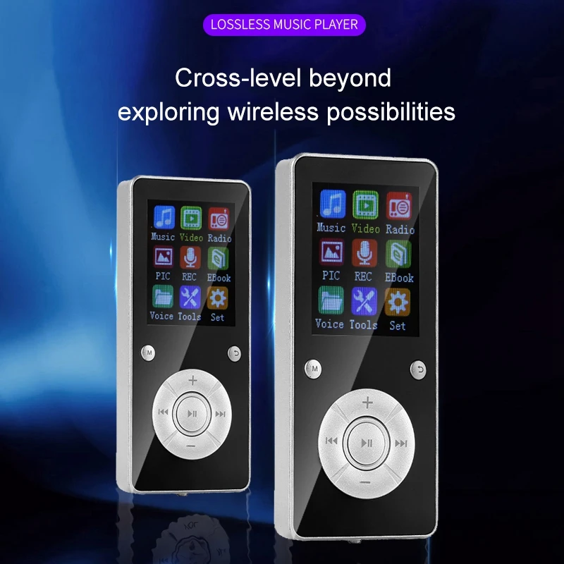 FFYY-T3 MP3-плеер портативный музыкальный плеер 1,8 дюймов Поддержка Bluetooth 4,2 32G без потерь Hifi музыка