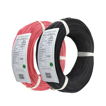 

UL1015 18 AWG Flexible electronic wire PVC Plastic coated Tinned Copper line 18awg cable Red/black color