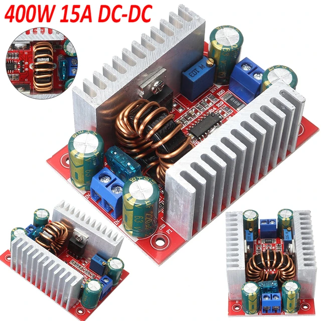 Newest 400W 15A DC-DC Power Converter Boost Module Professional