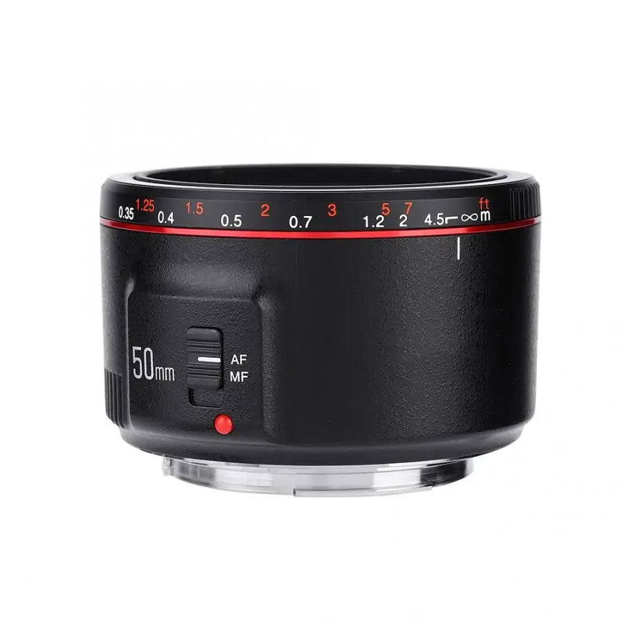 Камера Len lentille YN 50 мм F1.8 большая апертура AF MF полная Рамка Len для Canon однообъективная зеркальная камера s камера len аксессуары