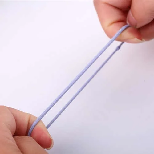 100 шт. заколка для волос без травм Детская резинка украшение лаконичный головной