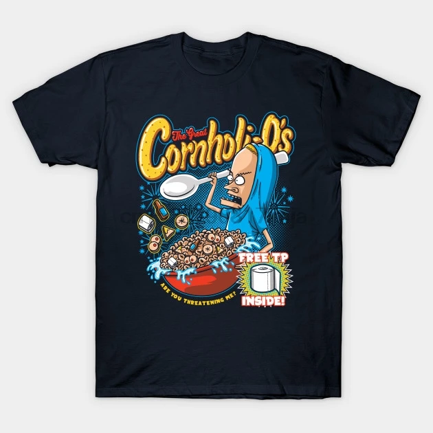 Мужская футболка Cornholios Beavis And Butthead wo футболки| |