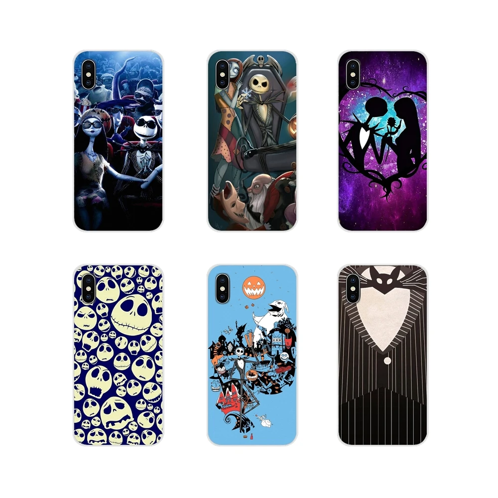 Nightmare Before Christmas alloween Soft Skin Case For LG G3 G4 Mini G5 G6 G7 Q6 Q7 Q8 Q9 V10 V20 V30 X Power 2 3 K10 K4 K8 2017 | Мобильные