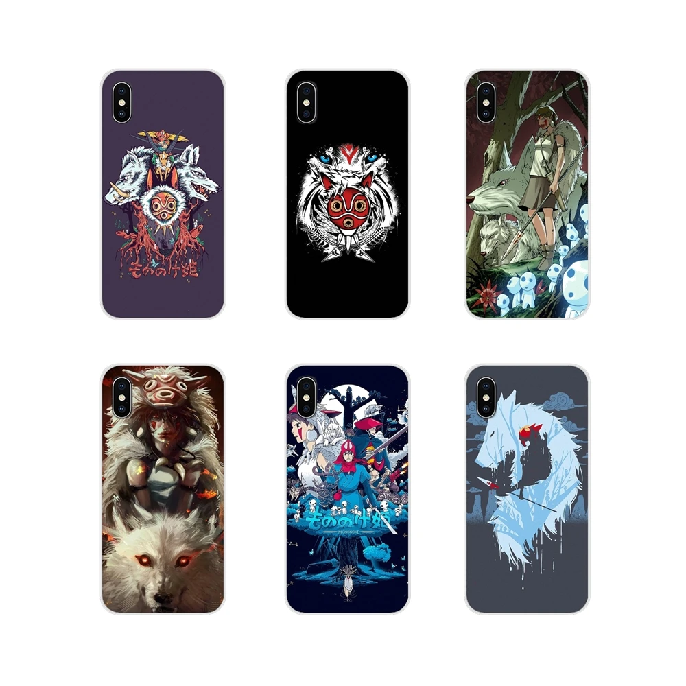 

Princess Mononoke Best Transparent TPU Skin Case For Huawei G7 G8 P7 P8 P9 P10 P20 P30 Lite Mini Pro P Smart Plus 2017 2018 2019