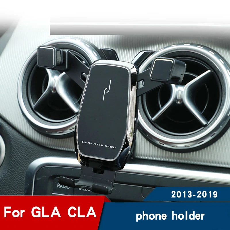 Car phone holder for Mercedes-Benz GLA 45 amg X156 CLA W117 C117 GLA200 GLA250 COUPE interior modified mobile phone bracket phone holder mobile phone holder