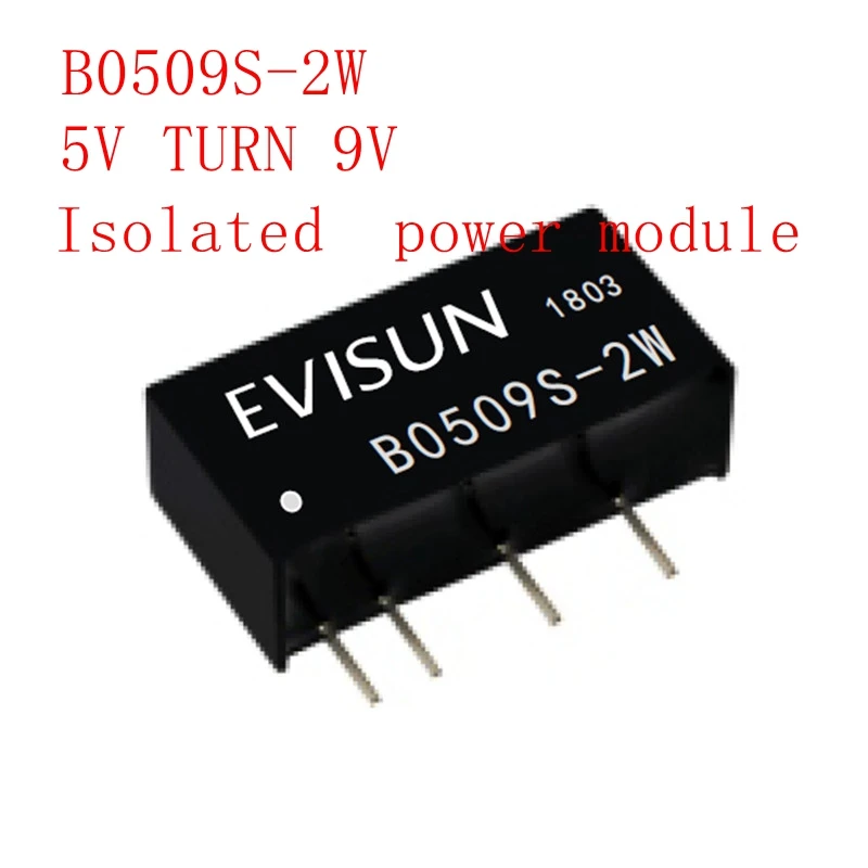 5 шт./10 шт./20 штук/50 шт. DC-DC Boost 5 V-9 V B0509S-2W B0509S изолированный модуль Импульсный источник питания светодиодного табло