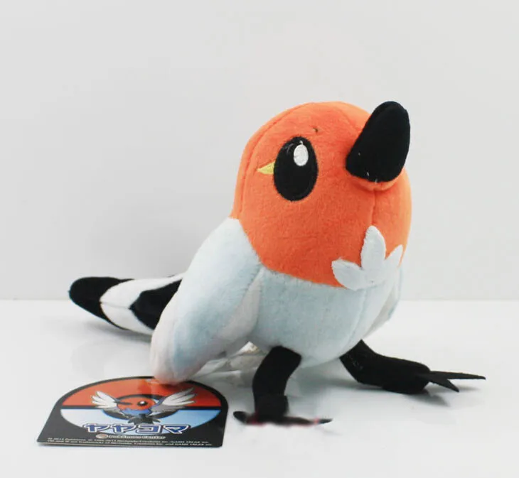 Yayakoma Fletchling Bird Мягкая Плюшевая Кукла японская анимация 13 см детская игрушка игрушки Аниме