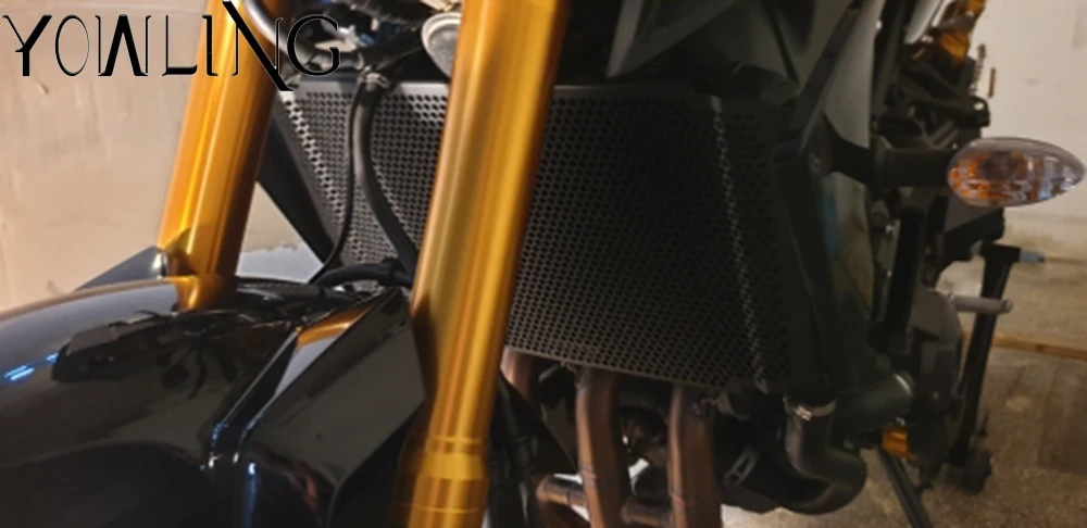 Для Yamaha MT09 MT-09 SP аксессуары для мотоциклов решетка радиатора Защитная крышка из нержавеющей стали