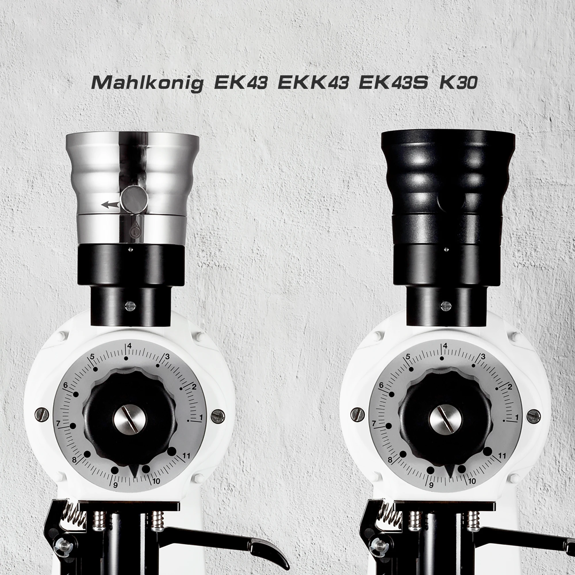 コーヒーメーカー・エスプレッソマシン Mahlkorning EK43 98mm Turkish OEM 98mm Mahlkonig-バリスタエスプレッソツール用のプロ用ステンレス鋼