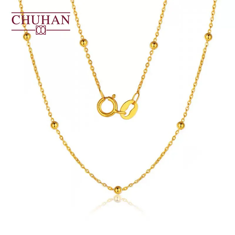 CHUHAN 18k золотые классические женские часы с Гипсофила о-образное Цепочки и