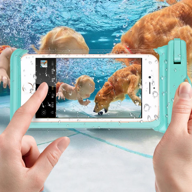 Универсальный Водонепроницаемый Чехол для iPhone X XR XS MAX 8 7 6 5 плавающий сухой чехлы