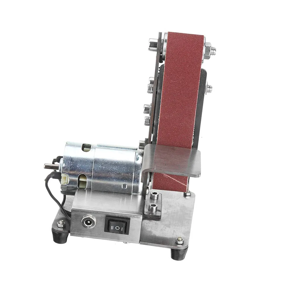 

Mini DIY Polishing Machine Grinding Machine Belt Sander Wood Edge Sharpener