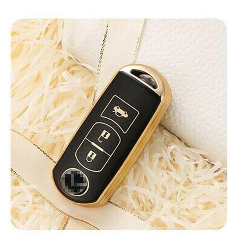 Nuova copertura della cassa chiave a distanza dell'automobile di TPU per Mazda 2 3 6 Axela Atenza CX-5 CX5 CX-7 CX-9 2014 2015 2016 fino accessori auto portachiavi - Hdac0706bf13c4feb9fcd084a56c5c0f2E