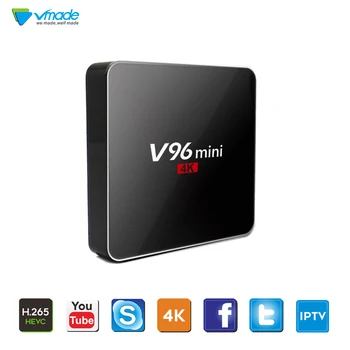 

Vmade Original V96 Mini Android 7.1 OS Allwinner H3 H.265/HEVC Support YouTube Bluetooth Google Smart Mini Media Player TV Box