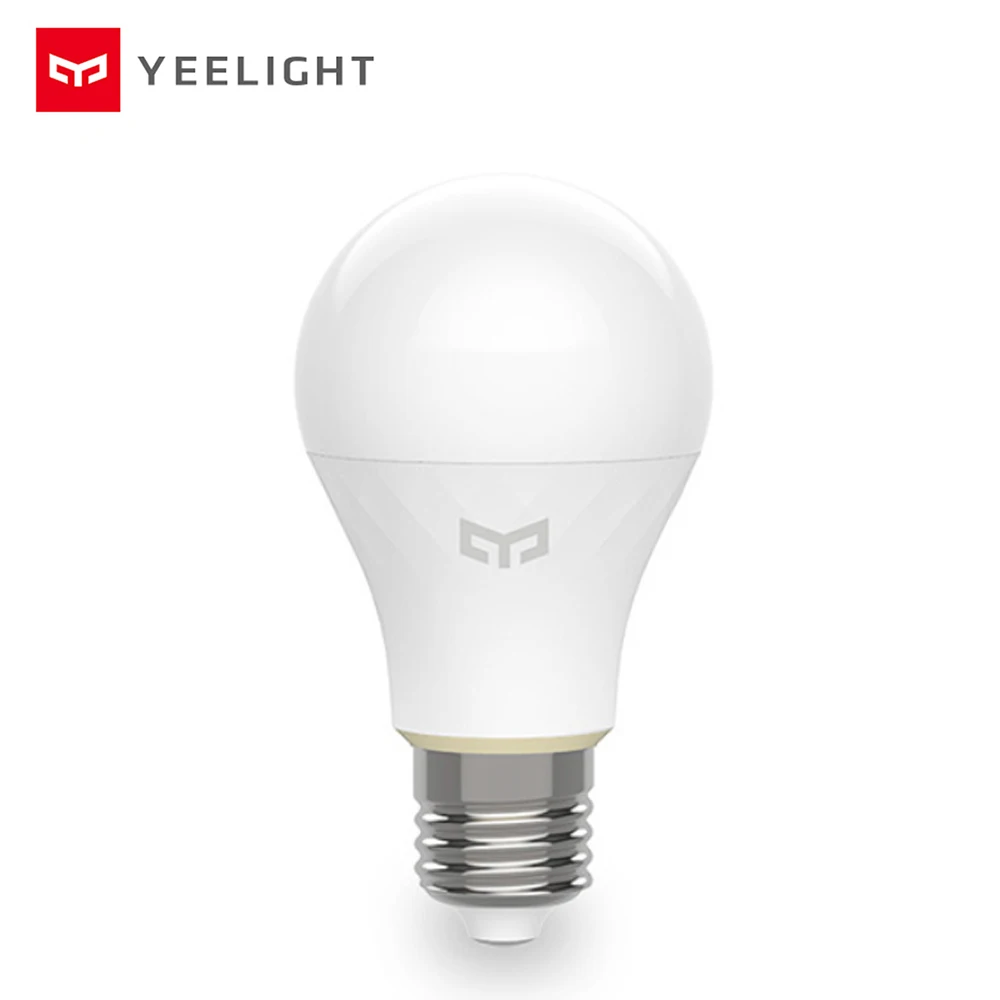 Yeelight Mijia приложение голосовое управление освещение цвет регулируемый шар лампа AC