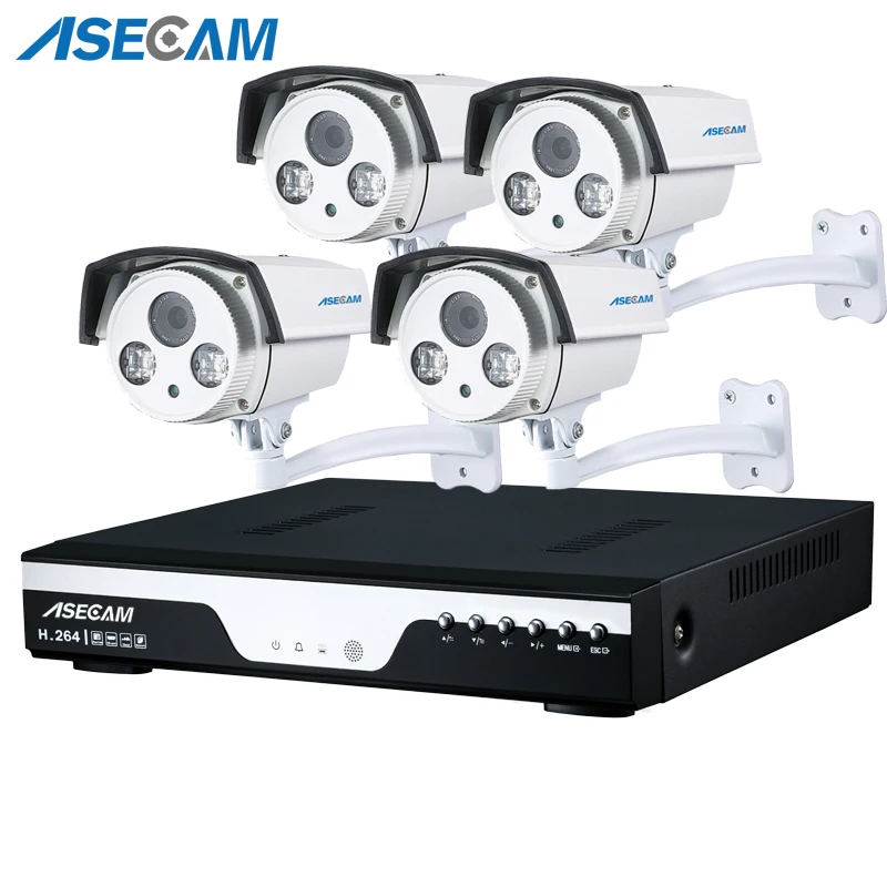 

Best 4 Channel 1920p CCTV Camera 4ch DVR AHD 3MP Home Outdoor Array Security Camera System Kit Surveillance P2P good quality