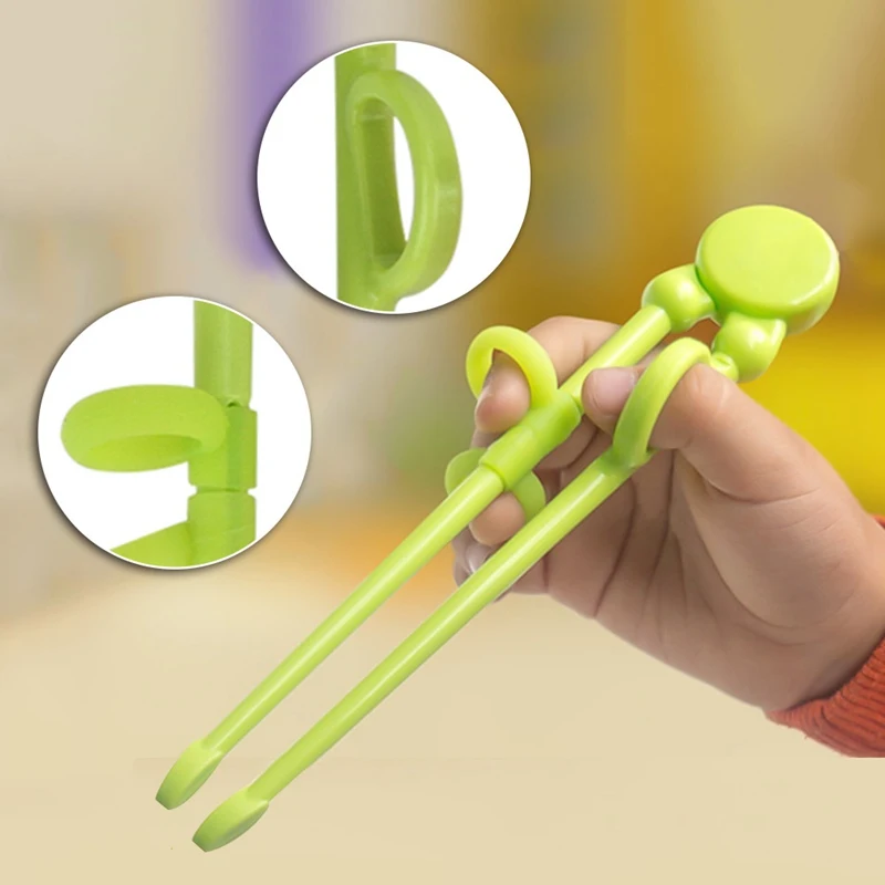 

Korean Style Children Early Learning Training Solid Designed Chopsticks Baby Kids Enlightenment Chopsticks Learning Tableware