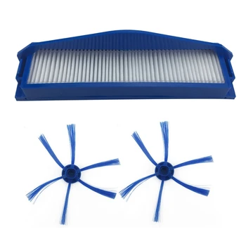 

2Pcs 6-Armed ing Robot Side Brushes & 1Pcs Hepa Filter Replacement for FC8007 FC8792 FC8794 FC8796