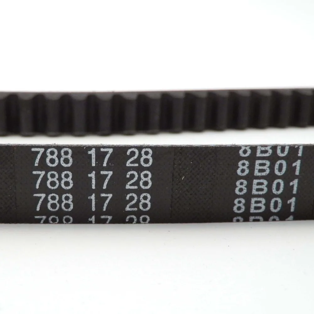 ZHUANGQIAO ремень привода 788 17 28 для китайских мопедов Cvt 50cc 2 тактная модель|drive belt for