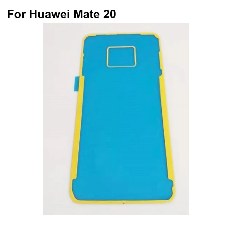 2 предмета в комплекте для Huawei Mate 20 задней крышки батарейного отсека задняя дверь Bezel 3M двусторонний скотч