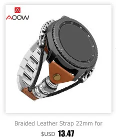 20 мм 22 мм настоящий ремень из коровьей кожи для samsung Galaxy Watch Active 42 мм 46 мм huawei GT Amazfit bip быстроразъемный браслет