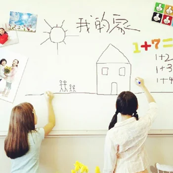 

Whiteboard Ferromagnetic Film Useful with 6 Nail Dry-Erase Graffiti Home Self-Adhesive 60*50 CM White Board Kitchen DIY