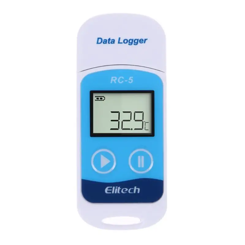 

Digital Temperature Data logger USB Temp Recorder Internal Sensor Digital Temperature Recorder medical transport test device