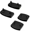 10Pieces Black Replacements Sofa Bed Slat Base Plastic Centre Caps or End Caps Holders Furniture Parts Inner Rubber Sleeve ► Photo 2/6