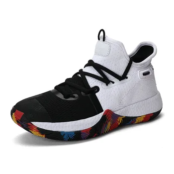 

JINBEILE Women Basketball Shoes Flying Weaving Comfortable Breathable Jordan Retro Sneakers Strong Grip Men Basketball Shoes