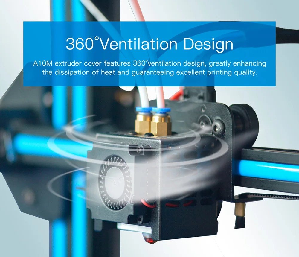 Geeetech A10M 2 в 1 смешанные цвета быстрая сборка DIY 3d принтер Супер пластина с конфоркой детектор накаливания возможность прерывания