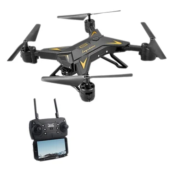 

KY601S HD Wide Angel Camera WIFI FPV Quadcopter Toy RC Drone APP Control Helicopter, 500W 1080P WIFI FPV Camera Black