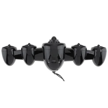 

Bluetooth AUX Multi-media Soundbar Desktop Mini Aircraft PC Speaker with 3 Speaker Units/Stereo Surround