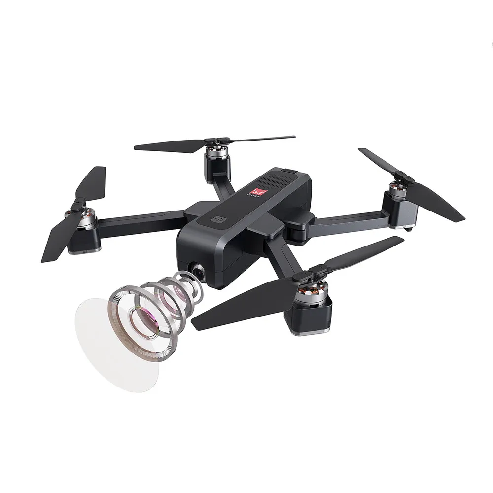 Складной Дрон B4W 5G gps бесщеточный wifi FPV 2K HD камера защита 1,6 мм 25 минут оптический поток USB регулируемый RC Квадрокоптер