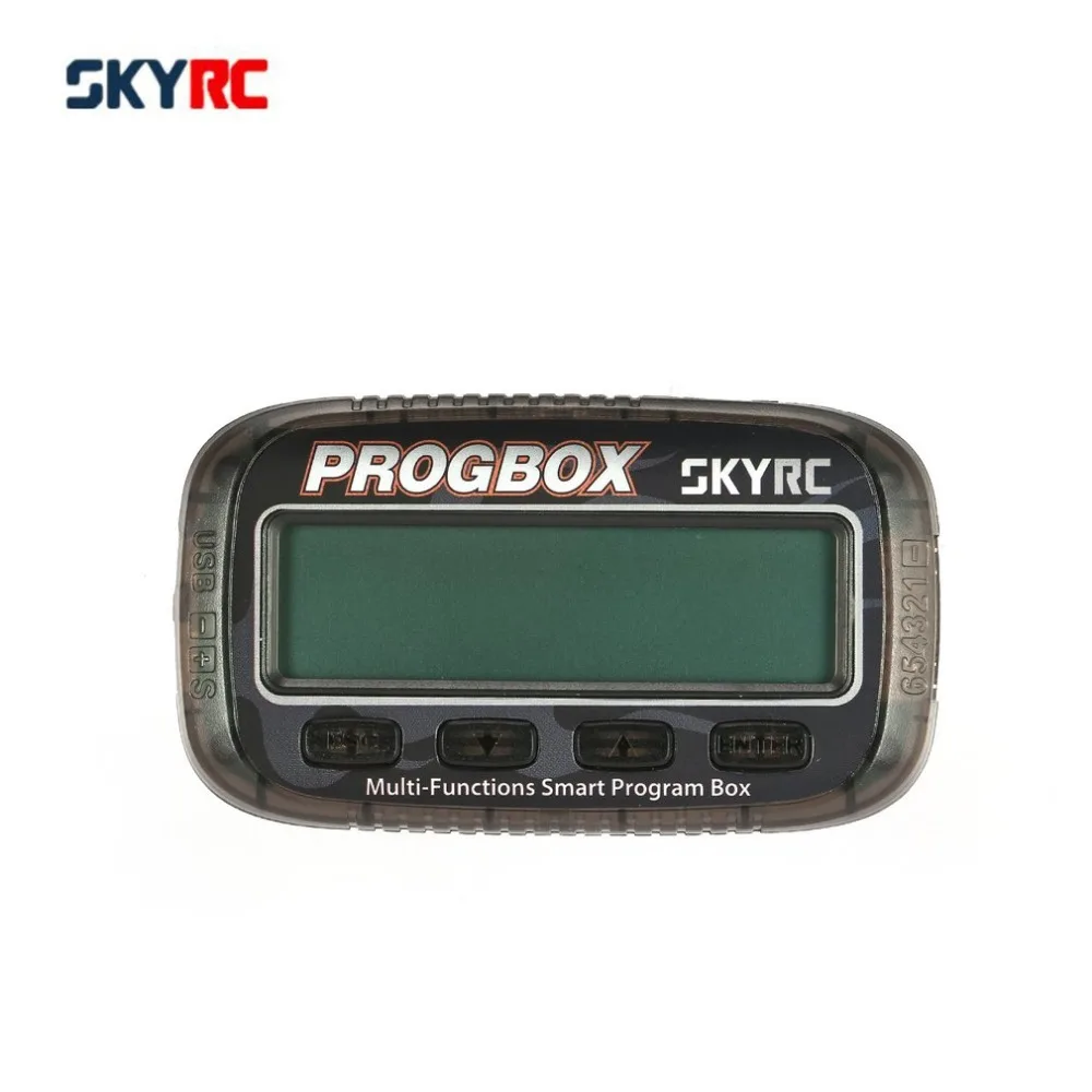 SKYRCPROGBOX программа коробка для RC модель ESC установка сервопривод двигатель KV/RPM тестер Lipo батарея мониторы SK-300046 шесть в одном