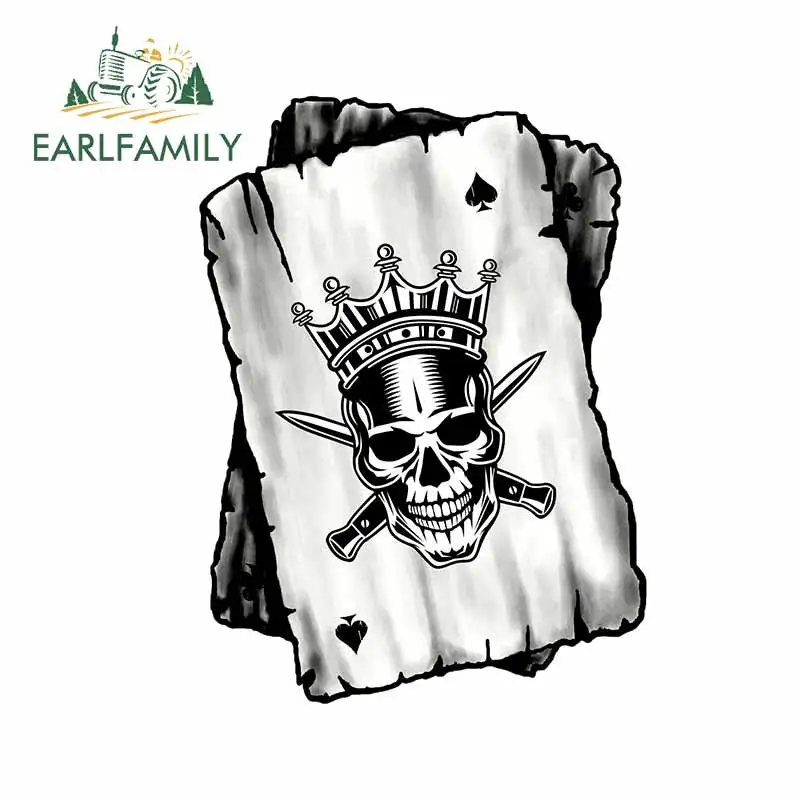 Виниловая наклейка на автомобиль EARLFAMILY 13 см x 9 8 с изображением B &amp W Ace |