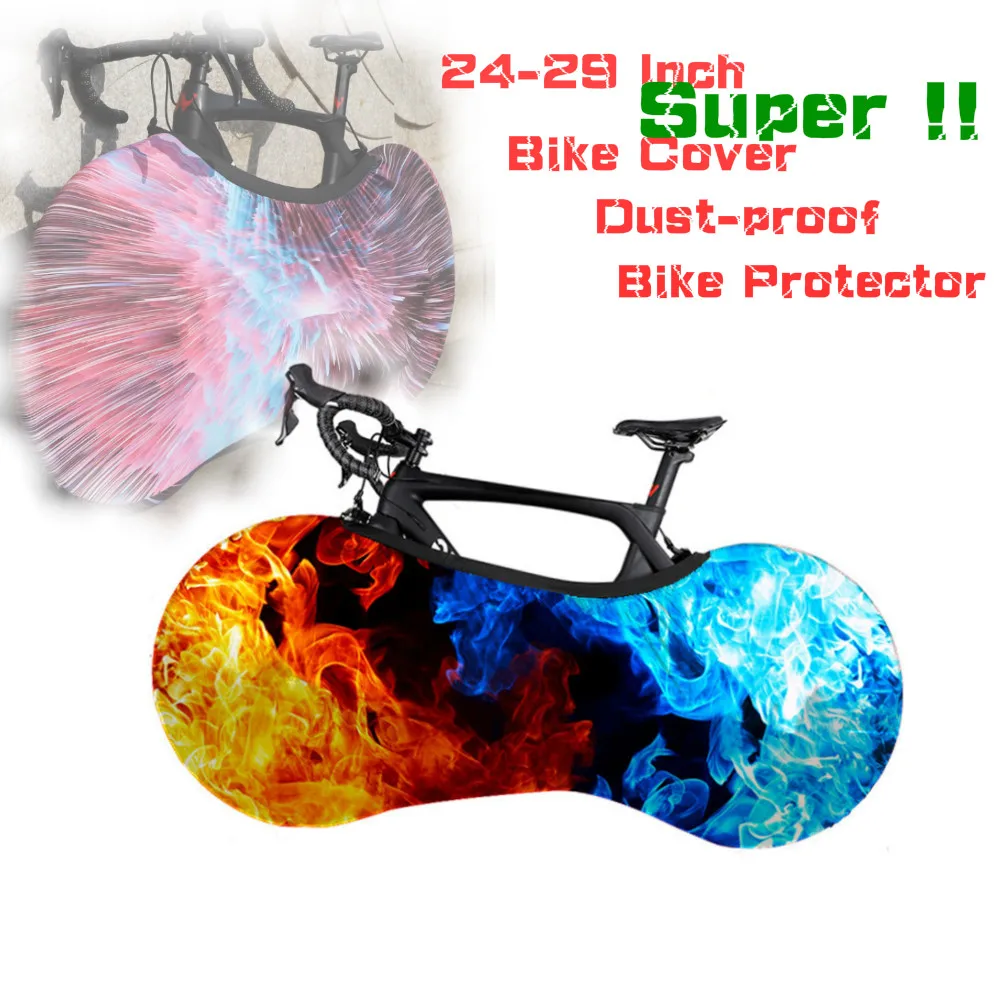 

Bike Protector Cover MTB Road Bicycle Accessories Anti-dust Wheels Frame Cover Scratch-proof Storage Bag 158*62cm Bike Cover