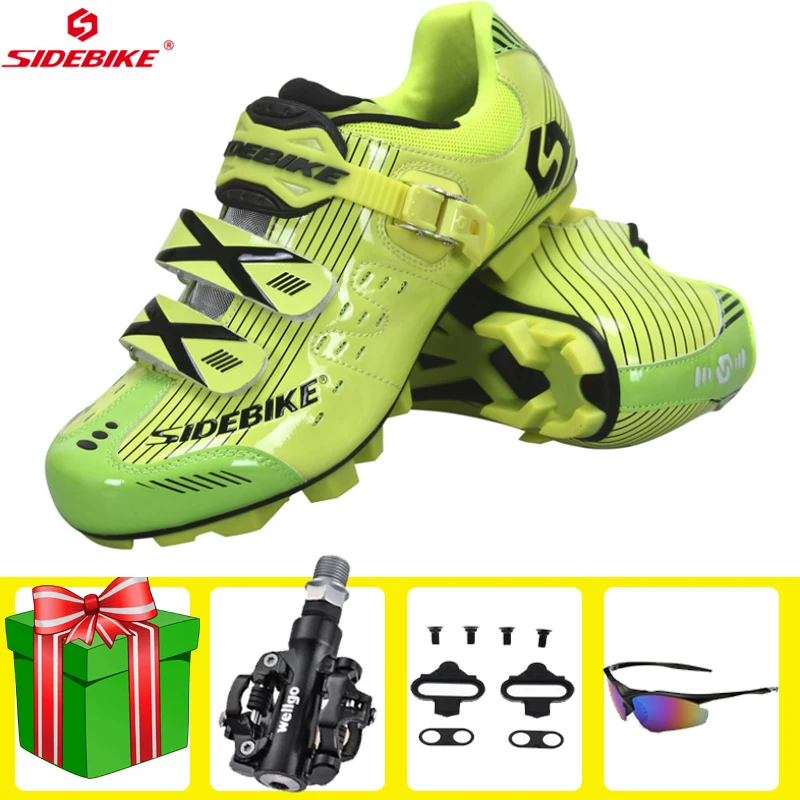 

Sidebike Cycling Shoes Mountain Bike Self-Locking Ride Bicycle Shoes Professional Lightweight MTB zapatillas de ciclismo shoes