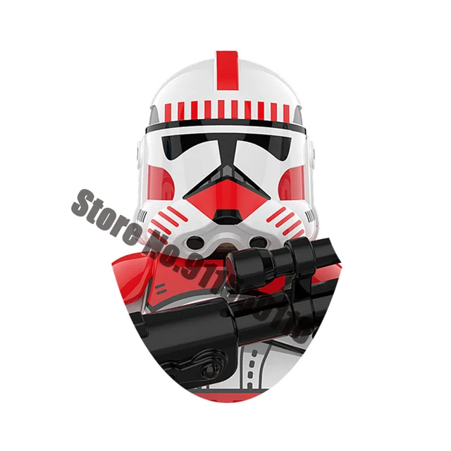 501st Clone Trooper Building Blocks Republic Commando Force 99 Hunter Crosshair Wrecker Echo Cody Rex Star Brick Figure Wars Toy D-XP319